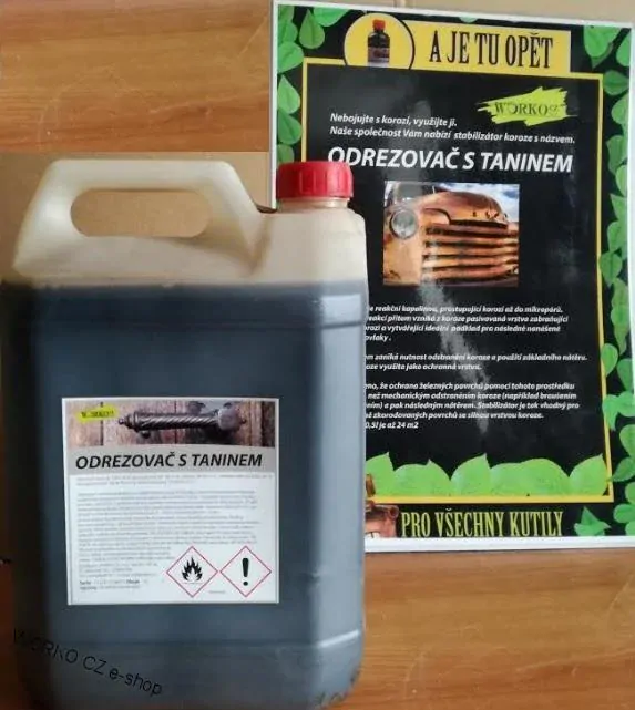 Odrezovač s taninem kanystr